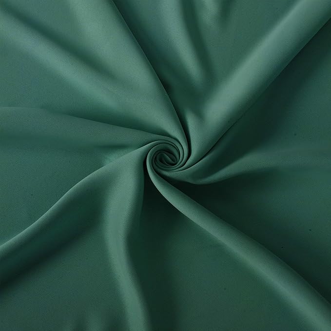 LEMOMO Dark Green Thermal Blackout Curtains/52 x 108 Inch/Set of 2 Panels Room - Image 5