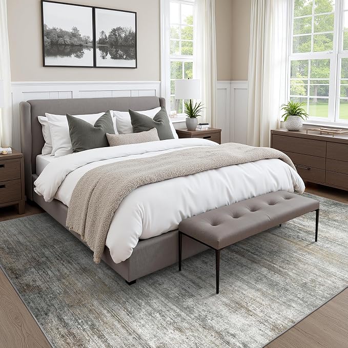 BEIMO Area Rugs 9x12 for Living Room Bedroom, Modern Abstract Machine Washable - Image 4