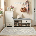 2x5 Rug Runner Washable for Entryway, Soft Bathroom Rugs by Restydon