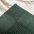 Fancy Homi Set of 2 Dark Green Boho Decorative Throw Pillow Covers 18x18 Inch - Image 4