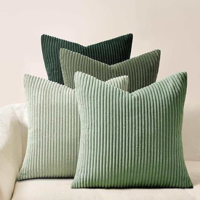 Topfinel LightGreen Boho CouchDecorative Throw Pillows Covers 18x18 Inch Set of by Topfinel
