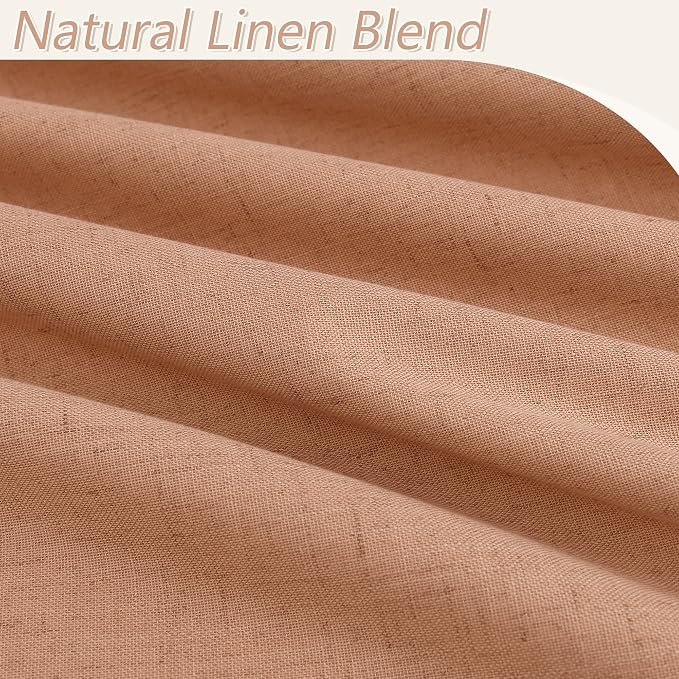 Guken 100% Blackout Curtains 120 Inch Length 2 Panels Set - Image 3