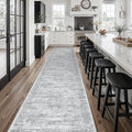 Runner Rug 2'6" x 14' Washable Non-Slip Runner Rugs by Soalmost