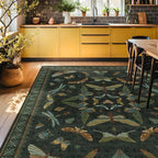 Hazo Haus 7x9 Insect Dark Green Rugs - Image 3