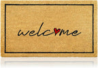 Welcome - 17"x29" - Coir Door Mat - Welcome Mats by AmaruDoorMats