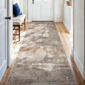 2'6''x8' Washable Kitchen Runner Rug: Modern Abstract Runners by Ksrau