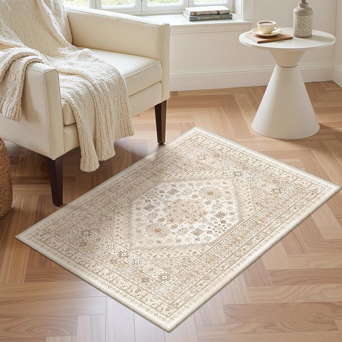 zesthome 2x3 Entryway Rug, Soft Washable Rugs, Non Slip Area Rug, Stain - Image 4