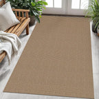 KOZYFLY Washable Area Rug 4x6 ft Non Slip Rubber Backed Living Room Rugs by KOZYFLY