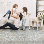 Machine Washable Rugs 6x9 Area Rugs - Image 4
