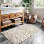 2x3 Washable Entryway Area Rug: Moroccan Small Runner Rug - Image 4