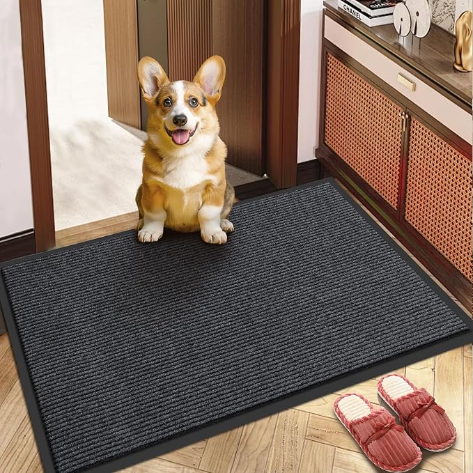 Extra Large Front Door Mat, 3 x 4 Feet Indoor Outdoor Entrance Mat, Heavy Duty - Image 2