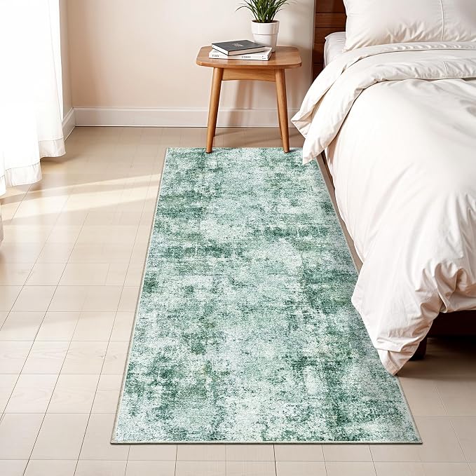 2x5 Washable Runner Rug for Hallway: Non Slip Entryway Runners Rugs - Image 3