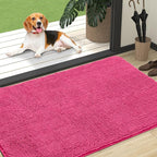 OLANLY Dog Door Mat for Muddy Paws 47x32, Absorbs Moisture and Dirt, Absorbent by OLANLY
