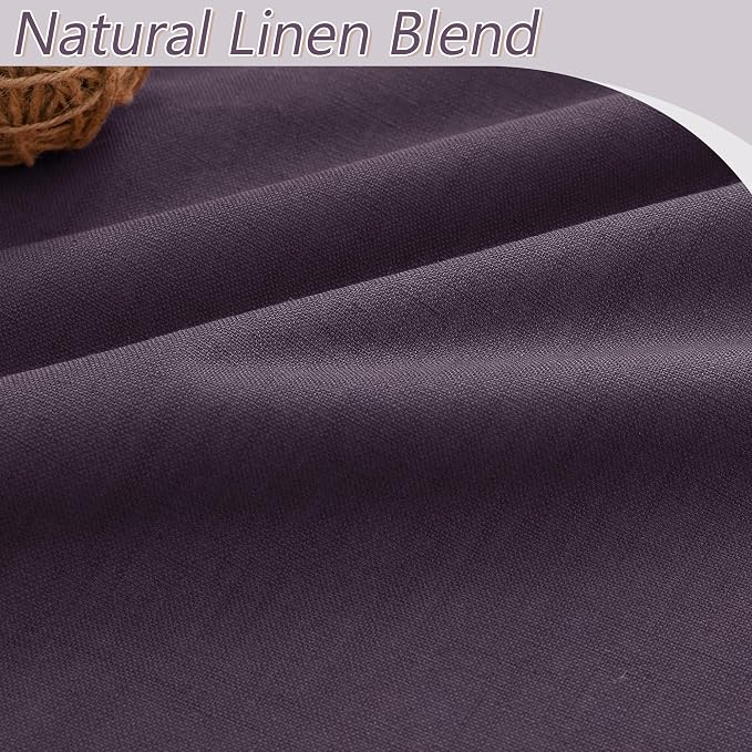 Guken 100% Blackout Curtains 102 Inch Length 2 Panels Set - Image 3