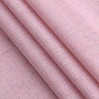 Nanspring Rose Linen Curtains 90 Inch Long 2 Panels Set Back Tab Rod Pocket - Image 5