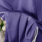 Aiyufeng Purple Sheer Curtains 84 Inches Long 2 Panels Set, Light Filtering - Image 6