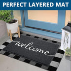 EARTHALL Funny Welcome Mats Outdoor, Front Door Mat - Image 3
