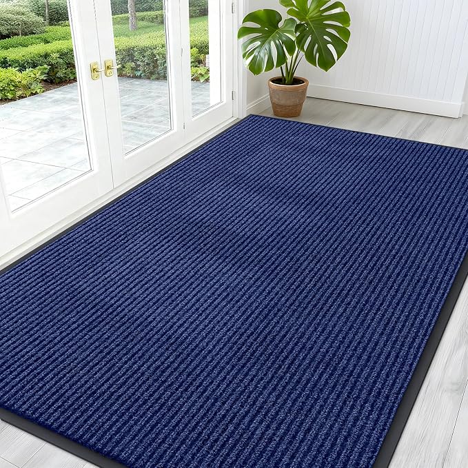OLANLY Front Door Mat Indoor Outdoor Entrance, Waterproof Heavy Duty Doormat by OLANLY