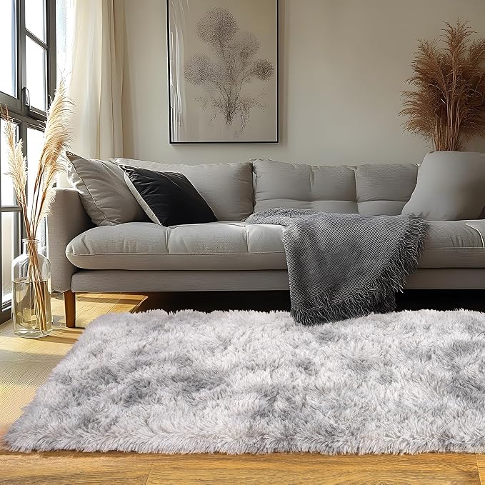 Runner Rugs for Bedroom 2x6 Rug Runners for Hallways Non Slip Soft Shag Bedside - Image 6