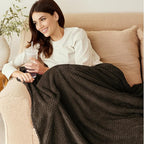 Exclusivo Mezcla Fleece Bed Blanket Twin Size, Super Soft and Warm Blankets - Image 3