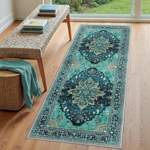 Area Rugs 3'x7' Runner Rug Non Slip Washable - Image 2