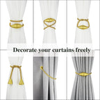 6 Pack Magnetic Curtain Tiebacks Rope Modern Handmade Curtain Tie Backs - Image 5