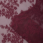 YJ YANJUN Vintage Lace Curtains 45 Inch Length-Victorian Floral Pattern - Image 4