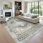 zesthome 8x10 Area Rugs for Living Room, Non-Slip Backing Washable Rugs - Image 4