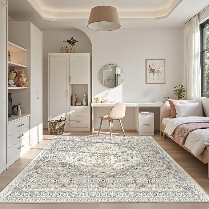 Area Rugs 5x7, Ultra-Thin Washable Rugs - Image 3