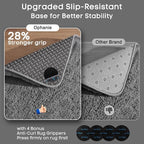 Ophanie Runner Rug for Hallway, 2x5 Upgrade Non-Slip Fluffy Soft Bedside Rugs - Image 4
