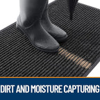 OLANLY Front Door Mat Indoor Outdoor Entrance, Waterproof Heavy Duty Doormat - Image 5