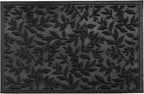 Black Leaves Outdoor Indoor Entrance Doormats, Absorbent Durable Heavy Duty - Image 9