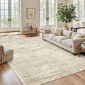 6x9 Area Rug for Living Room Washable 6x9 Rug Non-Slip Modern Rugs for Bedroom by Soalmost