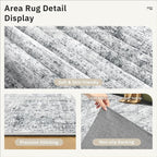 Runner Rug 3x8 Washable Non-Slip Hallway Runner Rugs - Image 6