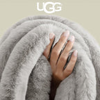 UGG Euphoria Faux Fur Throw Blanket, Oversized Warm Throw - Image 4