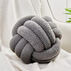 Uvvyui Knot Pillow Ball, Soft Home Decorative Pillows, Round Throw Pillow by Uvvyui