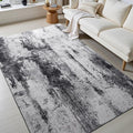 Toneed Abstract Area Rug Modern Washable Rug Soft Non Slip Rug Low Pile by Toneed