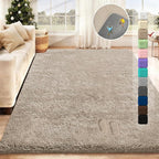 5x8 Area Rug for Living Room: Fluffy Shag Soft Washable Rugs Fuzzy Plush Indoor - Image 2
