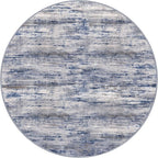 KOZYFLY Modern Abstract Round Washable Rug 5Ft, Non-Slip Soft Kitchen Bathroom - Image 8