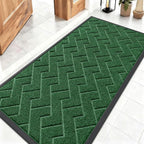 OLANLY Front Door Mat Indoor Outdoor Entrance, Waterproof All-Season, by OLANLY