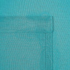 DWCN Turquoise Sheer Curtains Semi Transparent Voile Rod Pocket Curtains - Image 5
