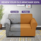 Joccun Stretch Chair Couch Cover, 1-Piece Sofa Slipcover Spandex Jacquard - Image 6