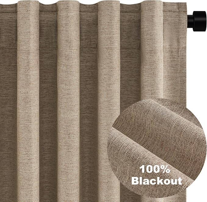 Topfinel Total Blackout Curtains 72 Inches Long 2 Panels - Image 9