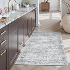 3x4 Rug, Small Area Rug for Kitchen, Machine Washable Non-Slip Throw Rug - Image 2