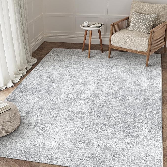PureCozy 3x5 Area Rug Washable Vintage Entryway Living Room Carpet Indoor by PureCozy