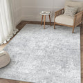 PureCozy 4x6 Area Rug Washable Vintage Entryway Living Room Carpet Indoor by PureCozy