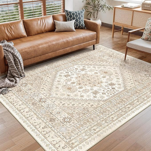 Area Rugs 5x7, Ultra-Thin Washable Rugs by Restydon