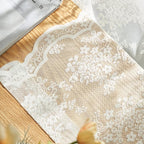 YJ YANJUN Vintage Lace Curtains 63 Inches Length- Elegant Victorian Floral - Image 5
