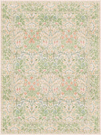 Washable Light Green Rug for Bedroom - Image 2