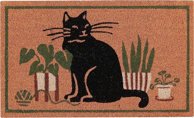 Now Designs Cat Collective Coir Doormat, 1 EA by NowDesigns